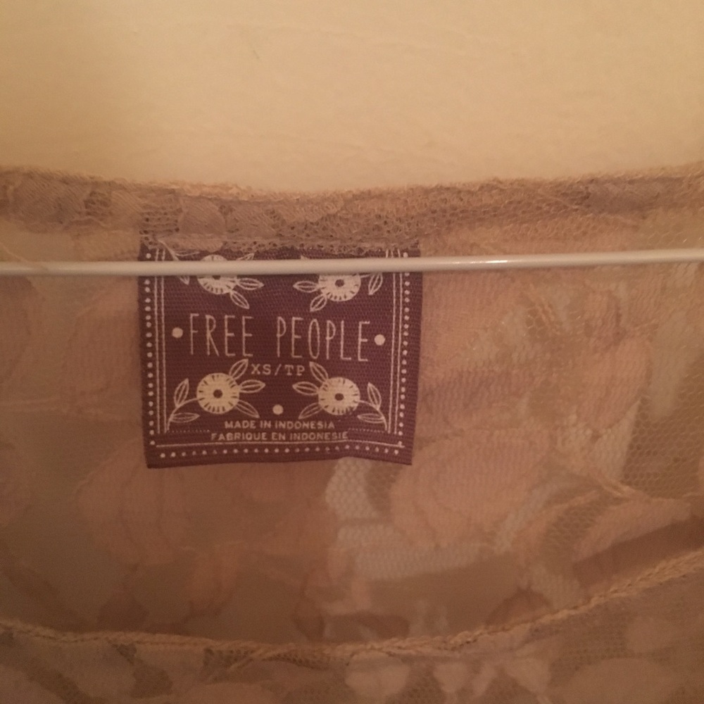 Free people tunic with lace details - Picture 2 of 4